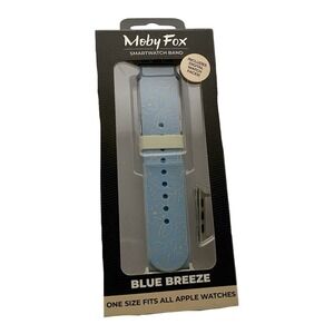 Moby Fox, Smart Watch Band Blue‎ Breeze One-Size-Fits-All Apple Watches